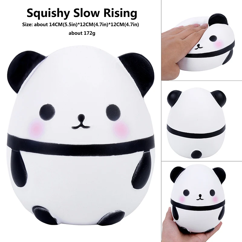 Panda Squishy Slow Rising Creative Animal Doll Soft Squeeze Toys For Children Funny Stress Reliever Adults | Игрушки и хобби