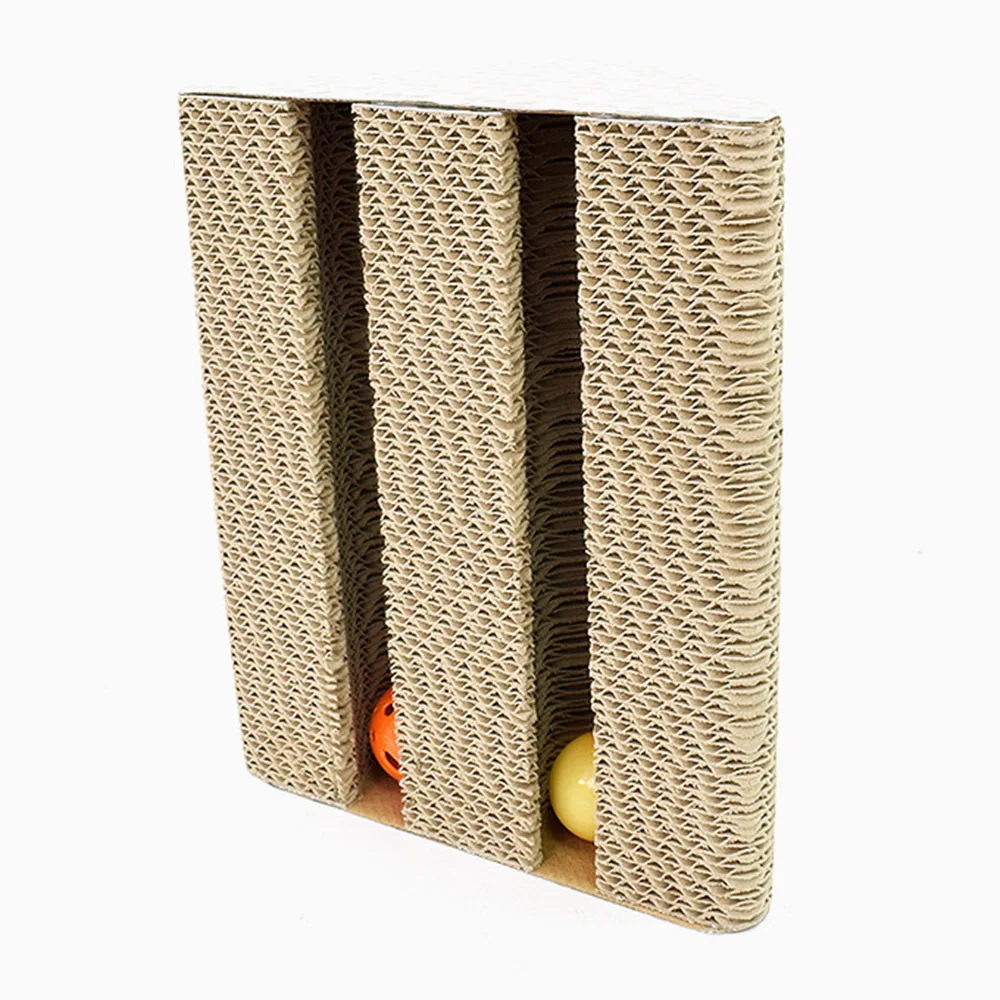  Pet Dog Cat Kitten Corrugated cat Scratch Board Pad Scratcher Bed Mat Claws Care Interactive Toy Fo