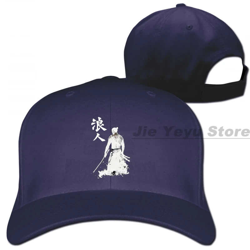 RONIN SAMURAI бейсболка для мужчин и женщин Кепка для водителя грузовика модная Регулируемая Кепка - Цвет: 1-Navy