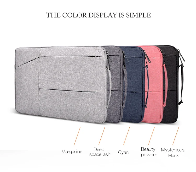 Sleeve 14 15.6 inch Handbag For Macbook Air 13 Pro 11 12 13.3 15 Case Portable Laptop Bag For Xiaomi Lenovo Notebook Cover