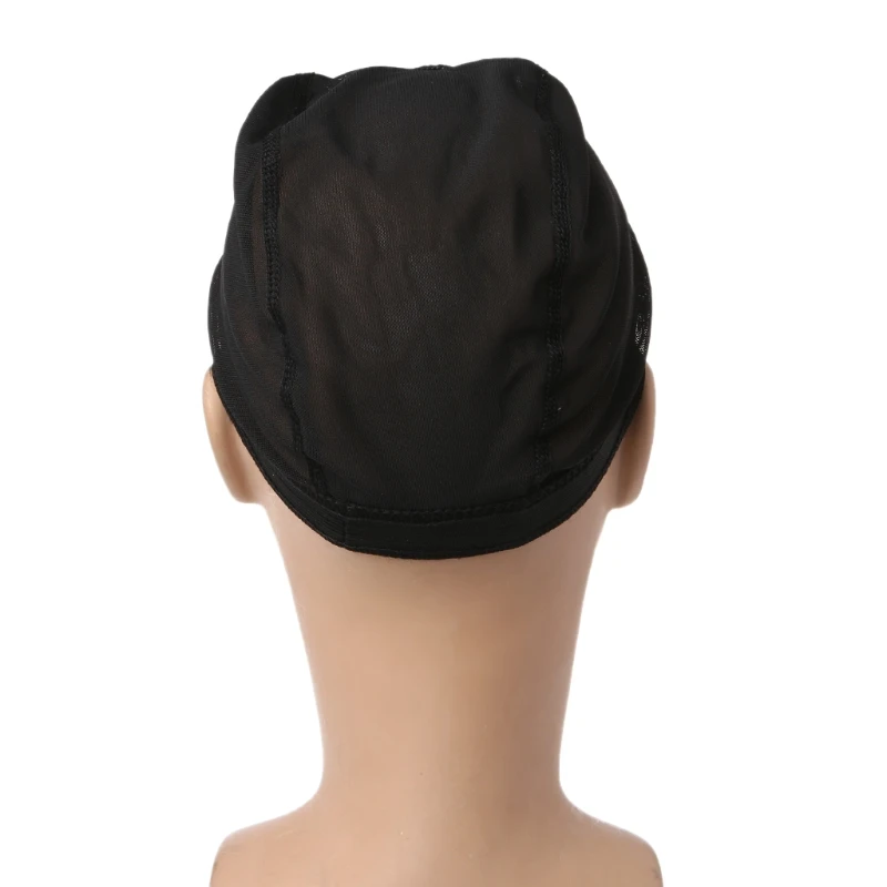 U-part Shape Wig Cap High Quality Weaving Net Mesh DIY Black Stretchy Unisex New