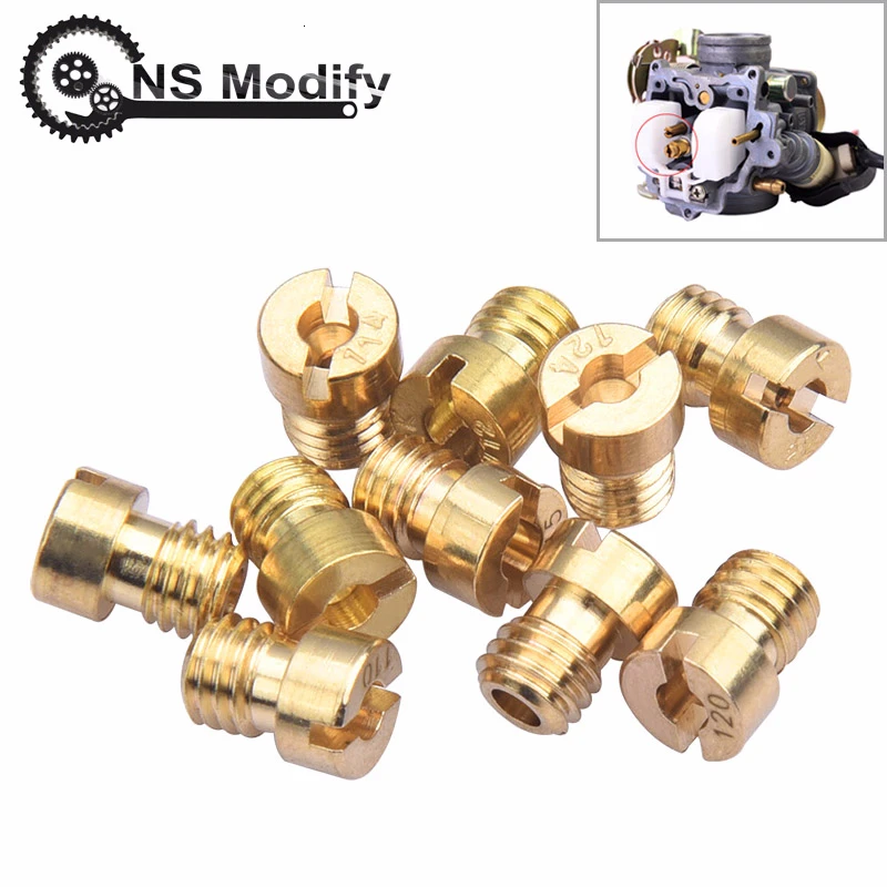 Карбюратор для мотоцикла M5 Thread 10 шт. основной двигатель карбюратора Keihin OKO PE PWK 108