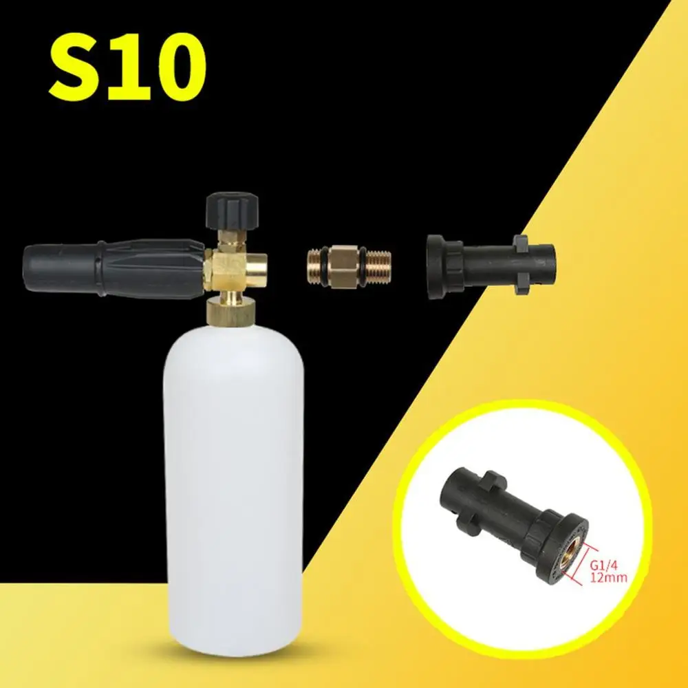 Creative Foam Lance Pressure Washer Soap Gun For Karcher Bosch Lavor Nilfisk Essential Accessories - Цвет: S10