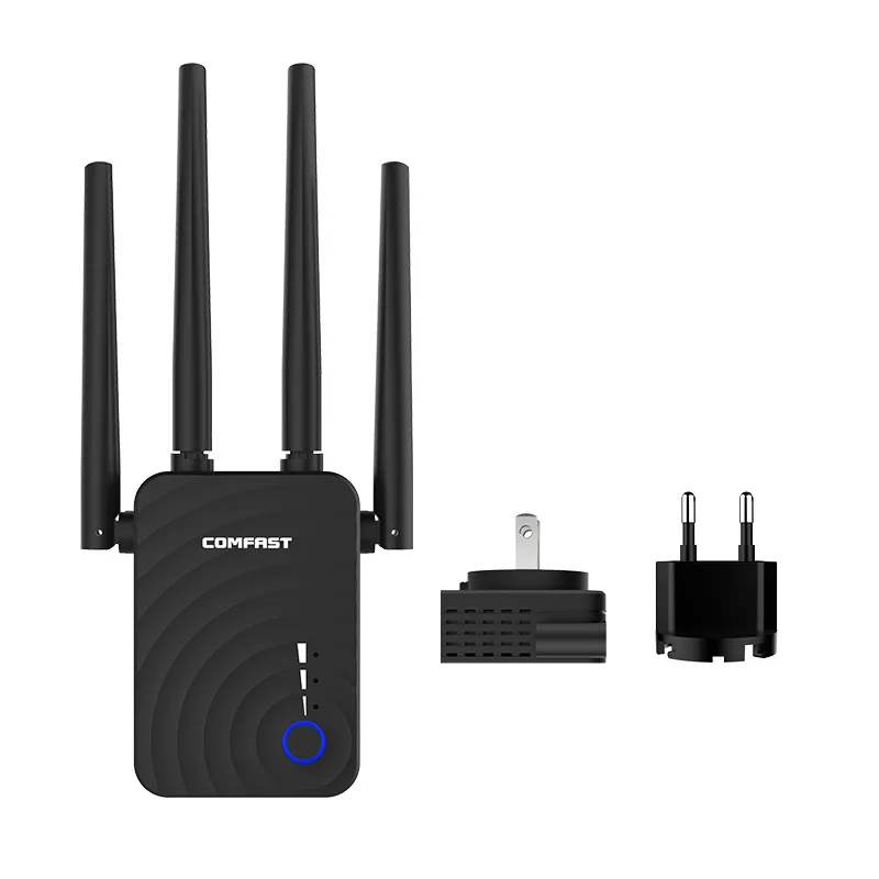 1200 Мбит/с Comfast двухдиапазонный 2,4+ 5 ГГц Беспроводной Wi-Fi роутер Wifi Расширитель большой диапазон Wlan Усилитель Wifi