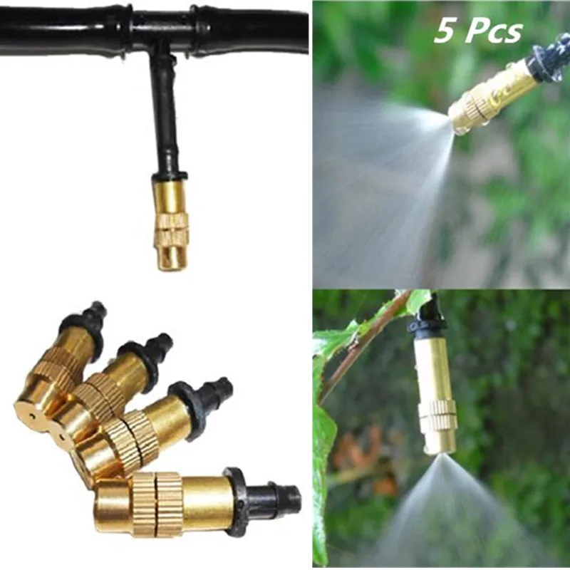 Connector Fitting Garden Water Tapconnector Brass 5pcs Hose
