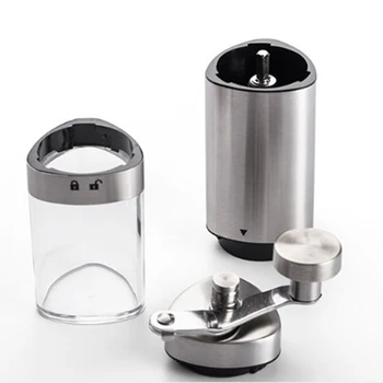 

Coffee Grinder Mini Stainless Steel Hand Manual Handmade Coffee Bean Burr Grinders Mill Kitchen Tool Grinders