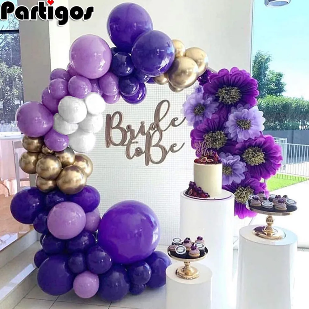 Гирлянда из латекса для воздушных шаров 100 шт. | Дом и сад