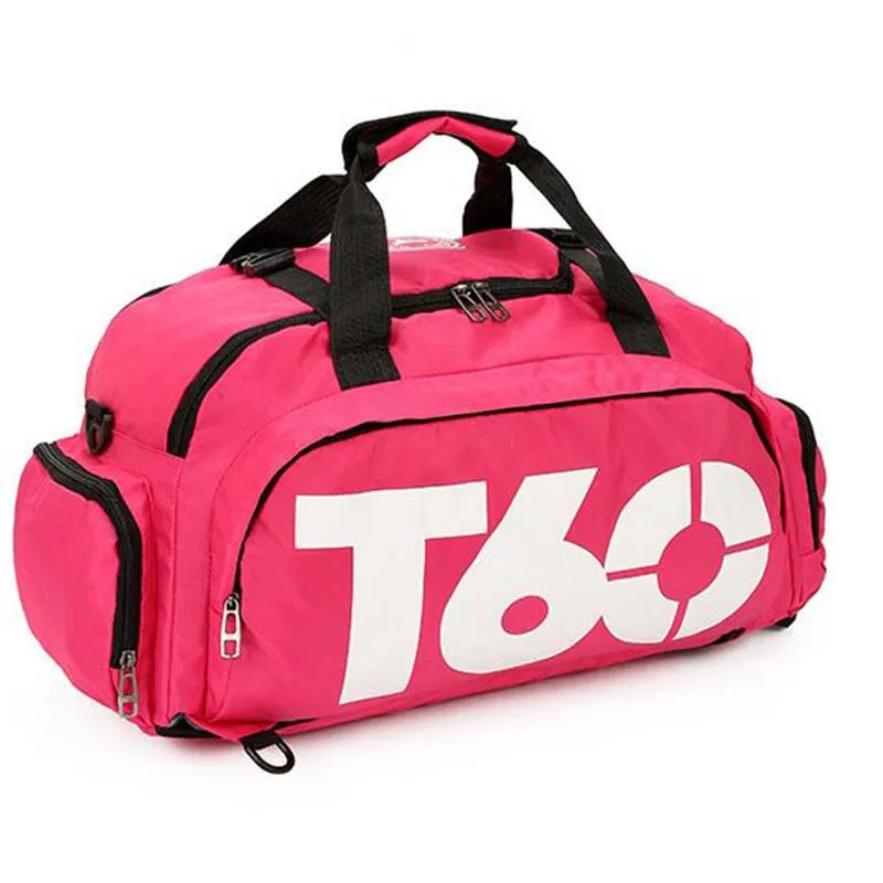 

New Sport Gym Bag Men Women Outdoor Waterproof Backpack Separate Space For Shoes Handle Bag