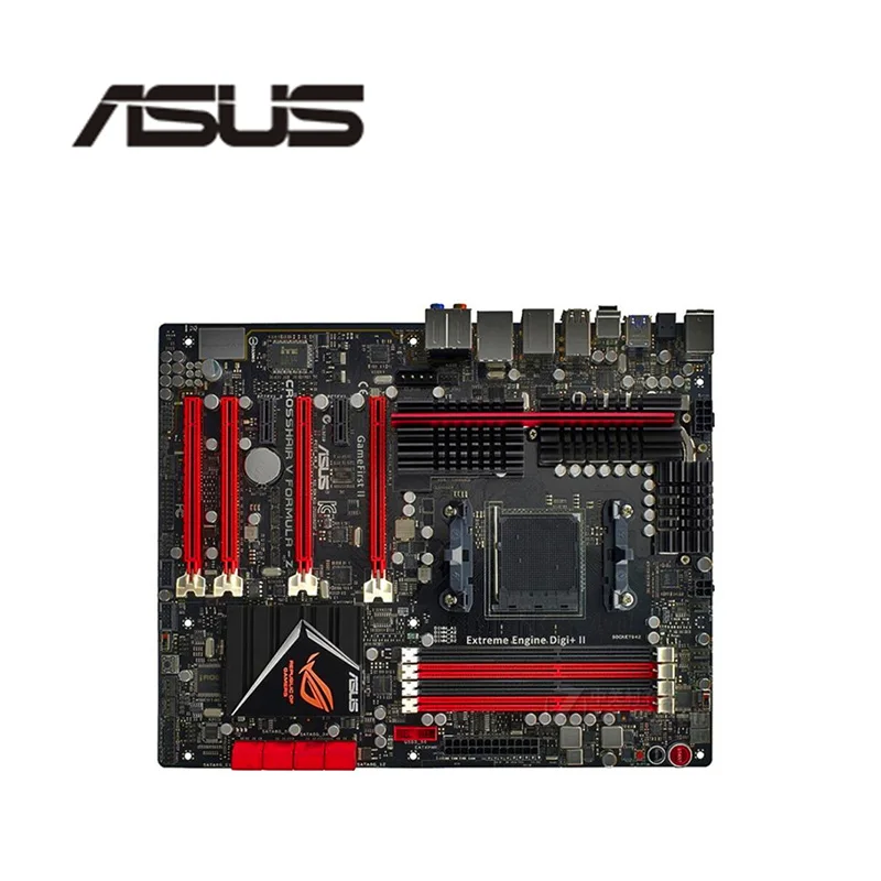 Для ASUS Crosshair V Formula Z оригинальный рабочий стол для 990FX материнская плата разъем AM3