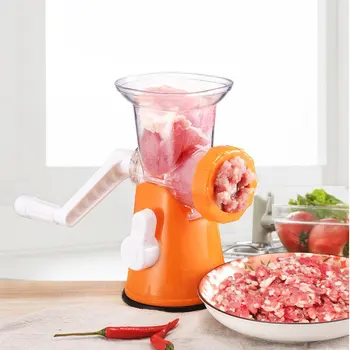 

Multifunction Manual Meat Grinder Sausage Filler Garlic Mixer Machine Food Mill Processors Cutter Chopper Kitchen Tools Blender