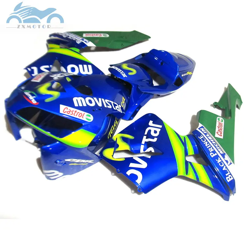 Высокое качество впрыска обтекателя комплект Подходит для Honda CBR600RR 2005-2006 CBR 600 RR 05-06 спортивные Обтекатели наборы зеленый синий части JK01