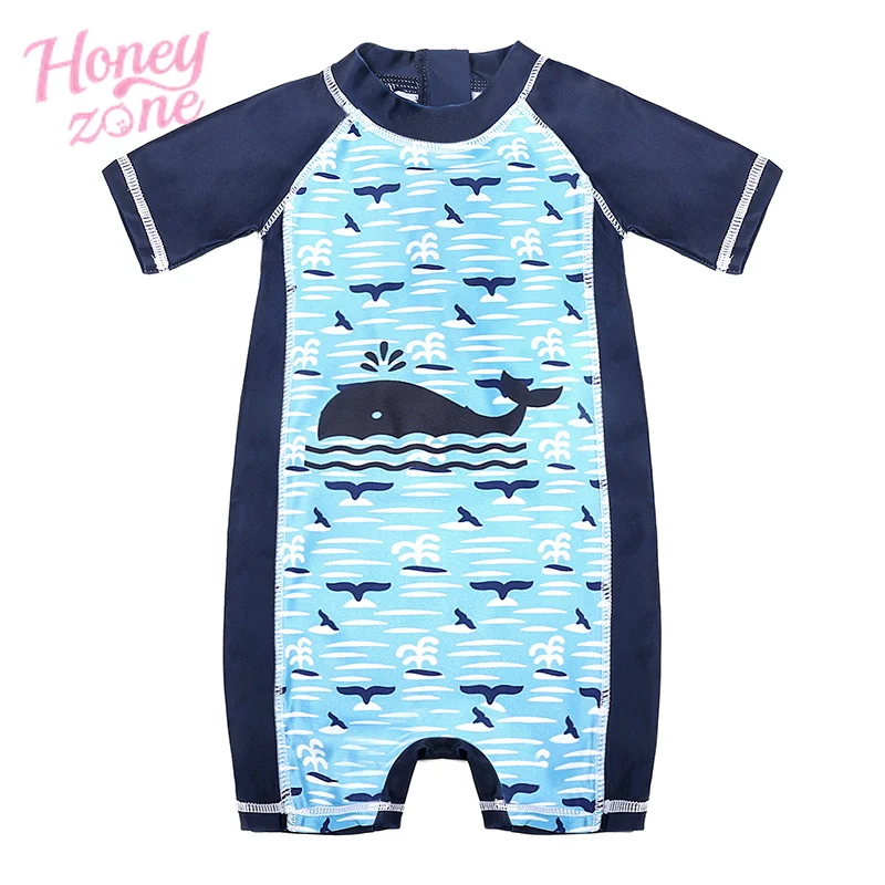 Honeyzone Baby Boy Swimwear One Piece New Arrival 6 12 18m Old Sea