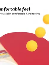 New Product A Pair Of Table Tennis Rackets For Beginners Practicing Leisure Sports Table Tennis Rackets