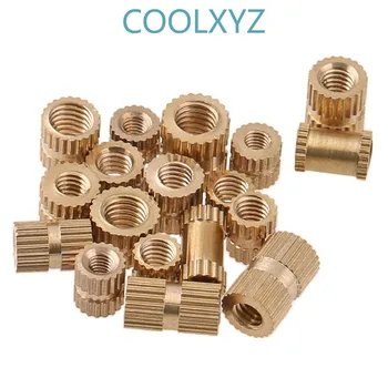 

Spot wholesale injection molded copper nut copper knurled nut copper nut m4 m5 m6 m8 25PCS