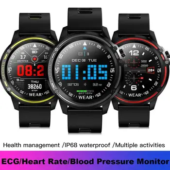 

L8 Bluetooth Monitor Fitness Waterproof Smart Watch Android Pressure Blood Fitness Heart For iOS Rate Sports Tracker K7Q7