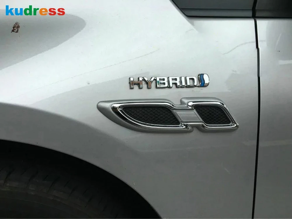 Для Toyota Prius 2016 2017 ABS хром передняя сторона крыло вентиляционные отверстия