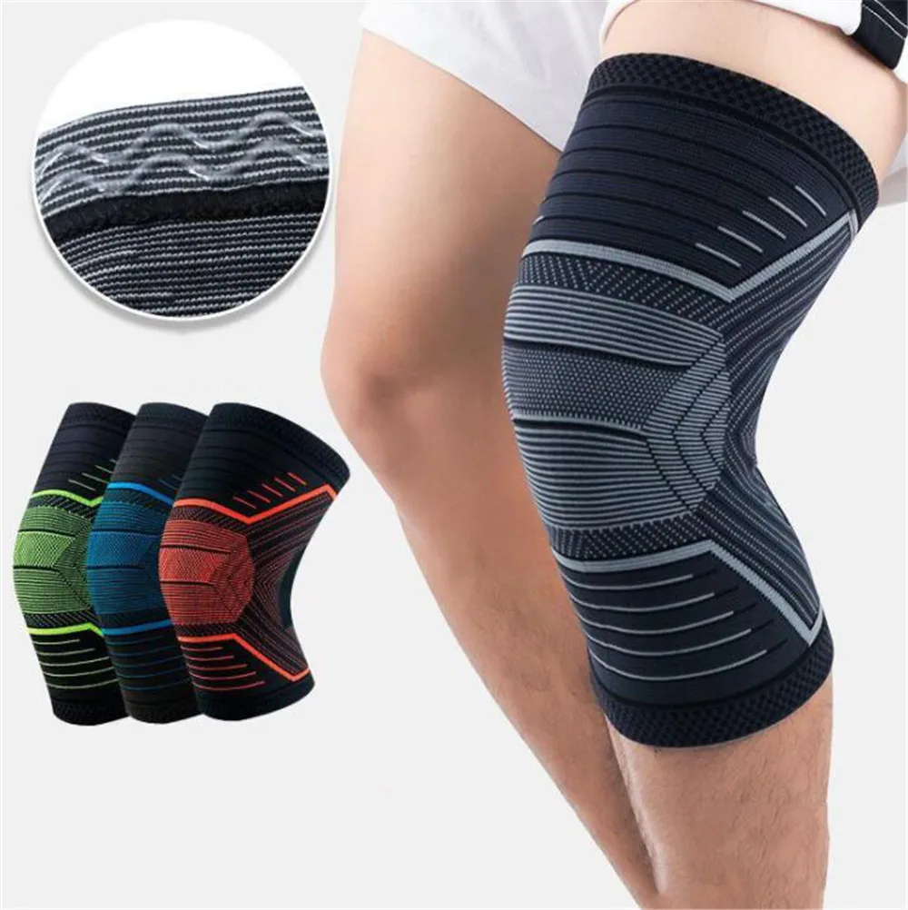

1Pc Knee Support Knee Pad Brace Kneepad Gym Cycling Weight lifting Knee Wraps Bandage Straps Guard Compression Knee Sleeve Brace