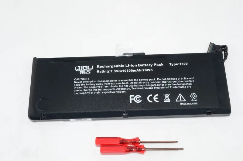 JIGU NewBattery для Apple MacBook Pro 17 "A1297 A1309 661-5037 661-5037-A 2009 2010 661-5535 7,3 В