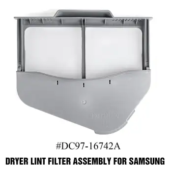 

DC97-16742A Replacement Dryer Screen Lint Filter Assembly with Case Compatible For Samsung Dryer
