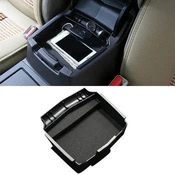 

Black Armrest Storage Box Interior Central Car ABS For Honda CRV 2012 -2016