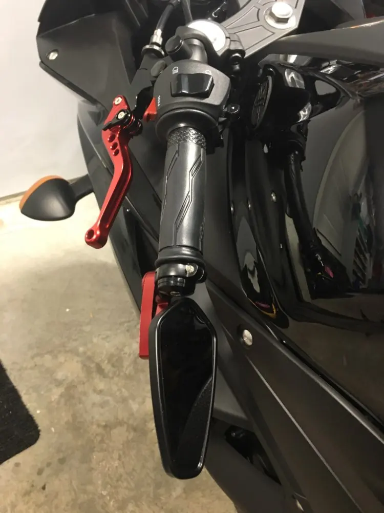 Электронных сигарет SMOK Аксессуары для мотоциклов тормозные рычаги для Yamaha YZF R3- YZF R25- MT-03- MT-25 10 Цвета