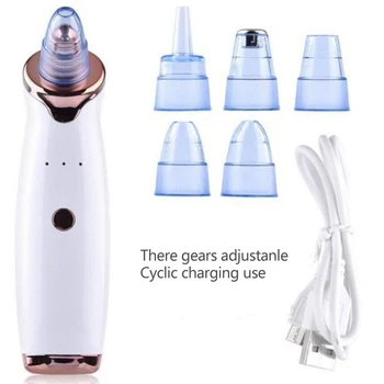 

Electric Blackhead Remover Face Deep Nose Cleaner T Zone Pore Acne Pimple Removal Vacuum Suction Facial Diamond Face Care Tool