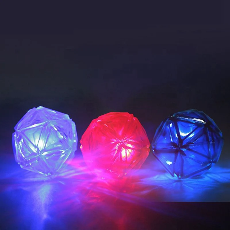 Интерактивная устойчивая к укусам жевательная игрушка для домашних животных собак прочная светящаяся эластичная пищащая игрушка