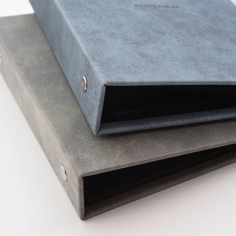 Photo Film Album 64 Pockets 3 Inch Photo Paper Book PU Leather Cover for Fujifilm Instax Mini 11 9 8 7s 90 70 LiPlay Camera Film