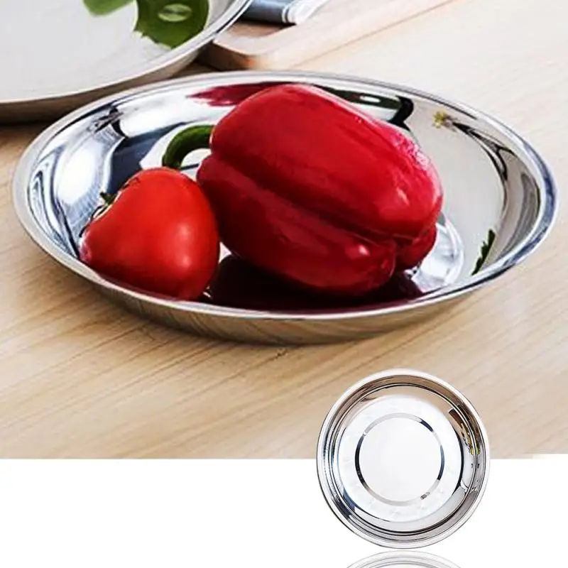 Столовые приборы из нержавеющей стали 16-28 см диаметр столовые контейнер для еды |