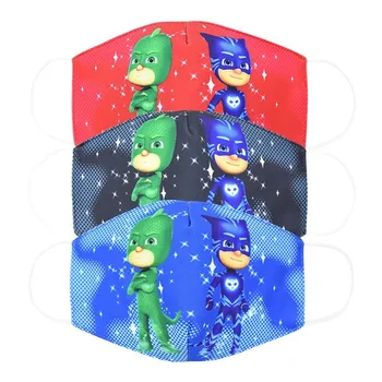 

PJ MASKS Cartoon Anti-haze Mouth Face Masks toys Children Reusable Washable Dust-proof Protection Kids cosplay Masks Girls Gifts