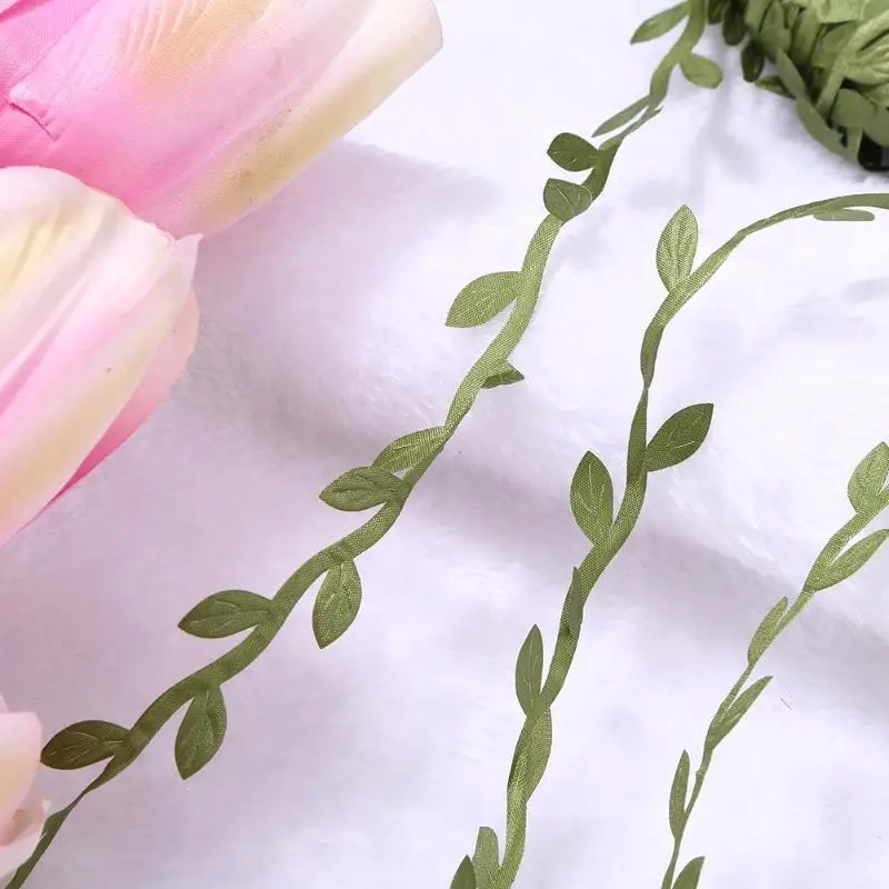 40 м имитация лозы искусственные DIY тканые гирлянды зеленое растение для дома и сада подвесные свадебные украшения, аксессуары