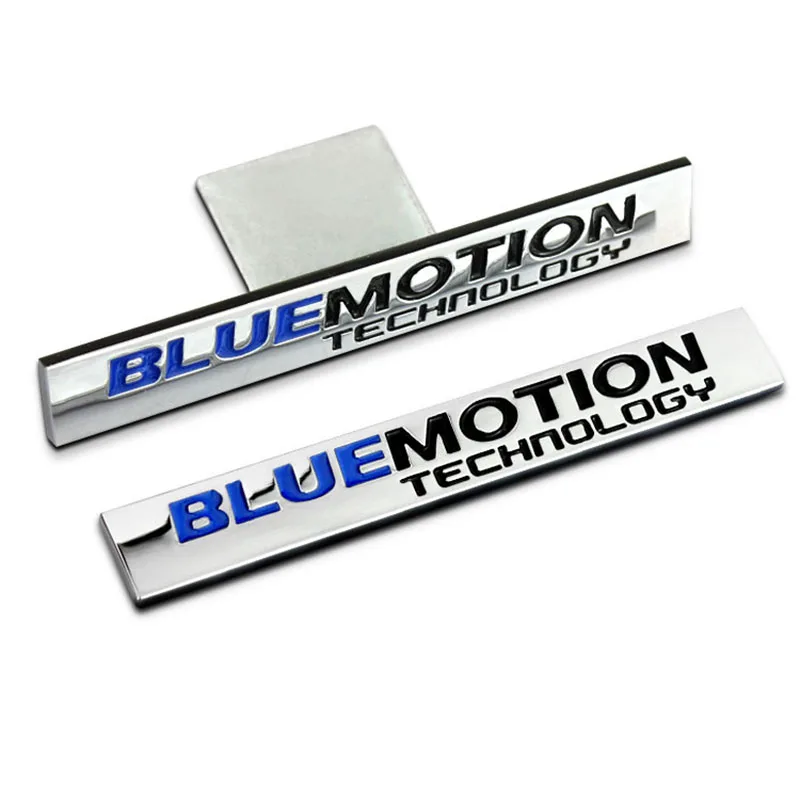 Металлическая Автомобильная наклейка Blue Motion для Volkswagen VW Polo Tiguan Passat B5 B6 B7/Golf 4567 MK4