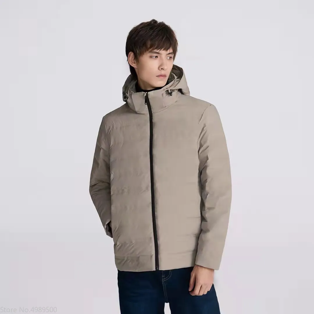 Новый Бесшовный пуховик Xiaomi Cotton Smith 90 утиного пуха холоднозащитный накопление