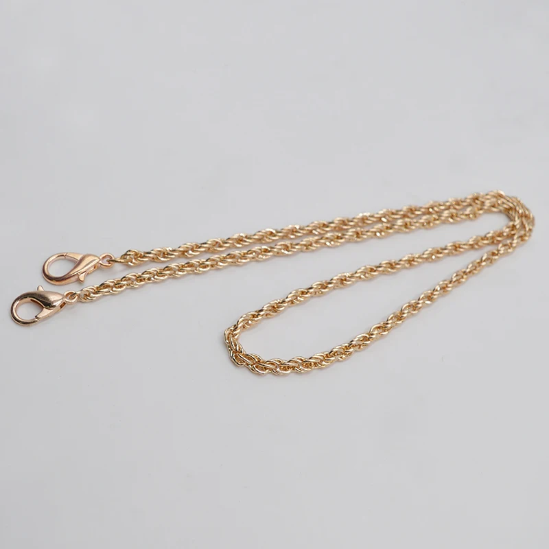 10pcs 60cm Metal Chain Shoulder Bags Twist  Purse Strap Replace Women  Accessories