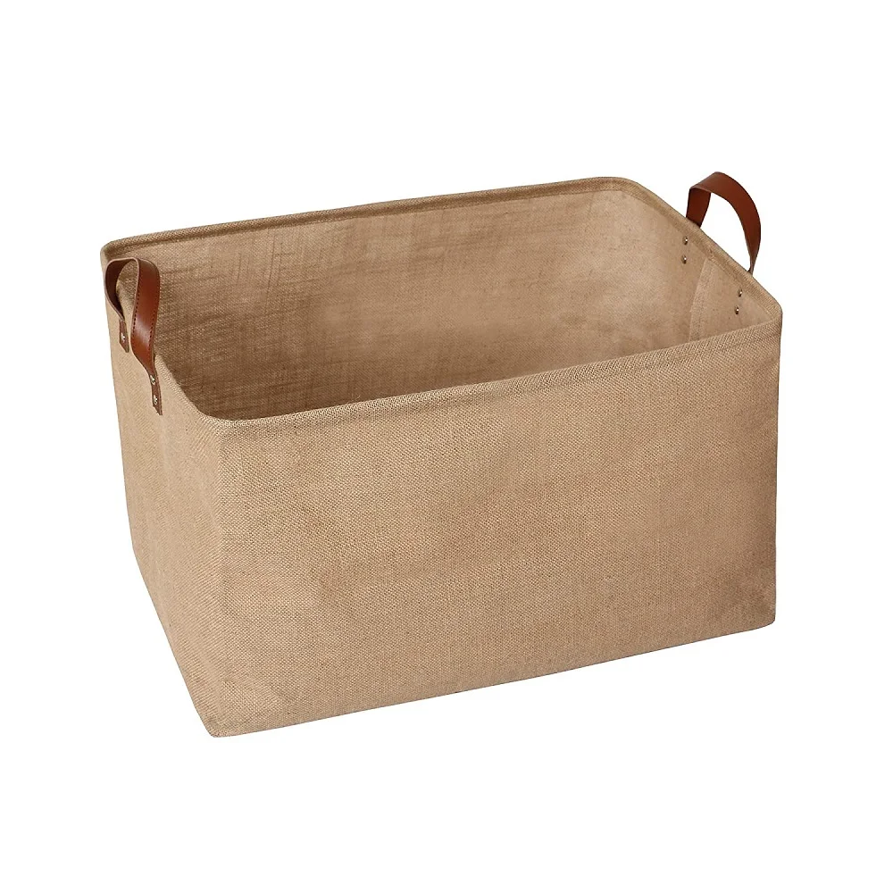 

Miracle Baby Plus Size Storage Box Waterproof Organizer with Handle Cotton Linen Storage Bin Kid Graffiti DIY Bag Laundry Hamper