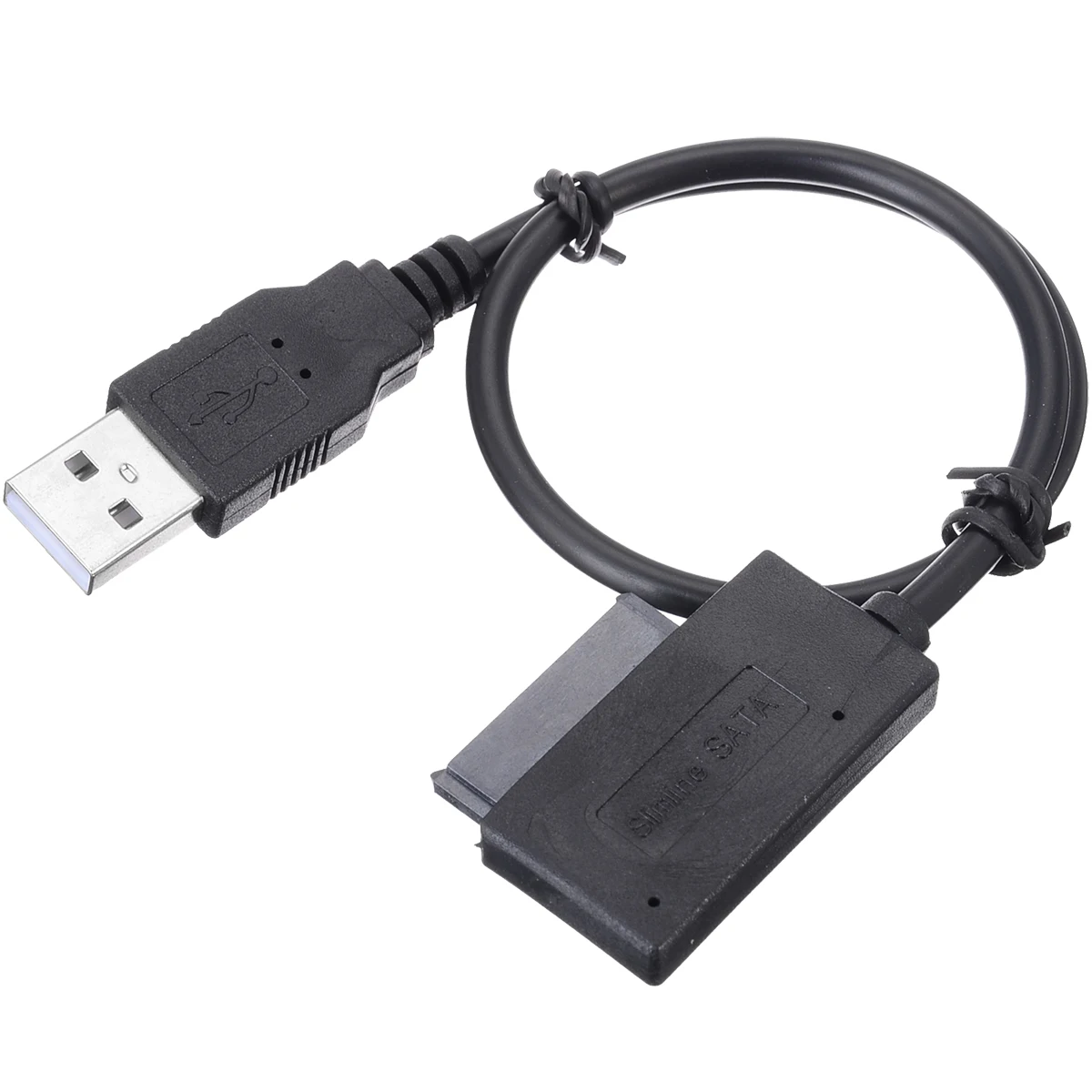 Mayitr 1pc 35CM USB 2.0 to 7+6 13Pin Slim SATA/IDE Cable CD DVD Rom