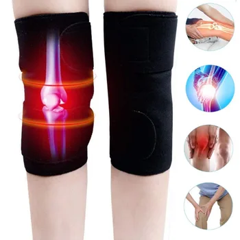 

1 Pair Tourmaline Self Heating Knee Pads Magnetic Therapy Pain Relief Arthritis Brace Support Sport Patella Knees Massager