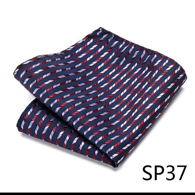 Newest style  Brand Factory Sale Top grade  Pocket Square Paisley Dropshipping Clothing accessories Memorial Day Fit Workplace SP37
