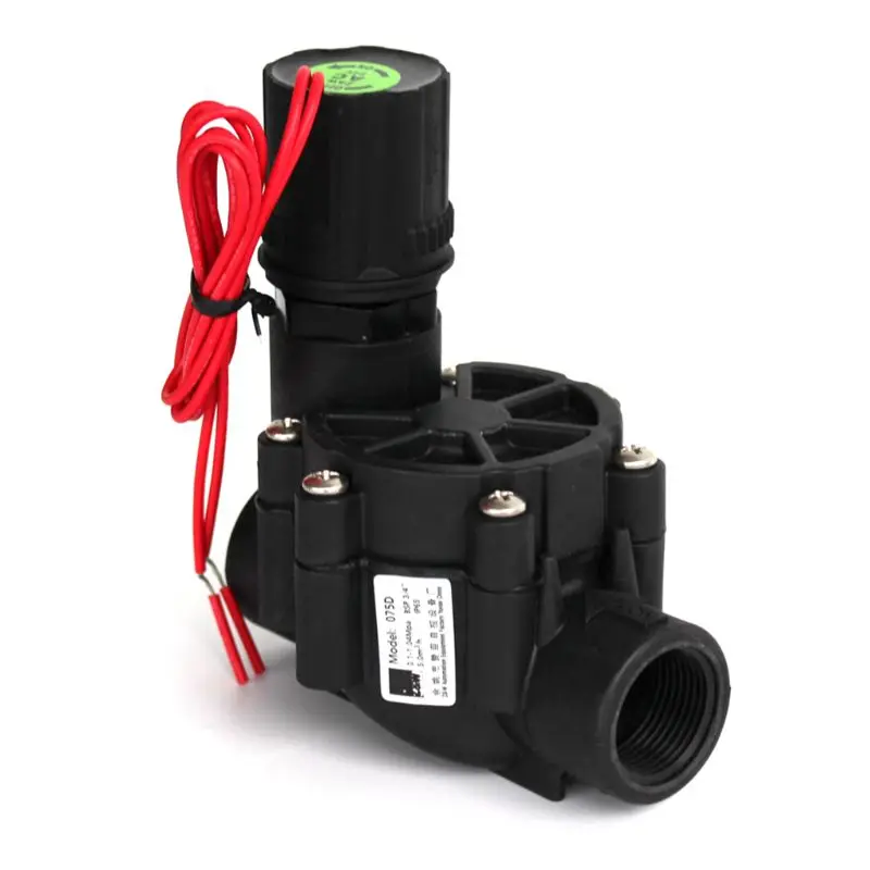 

3/4\" 1\" Normally Closed Solenoid Valve 220V/24V Nylon Water Valve for Garden