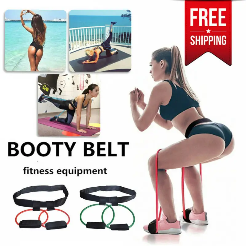 

Booty Resistance Band Exercise Belt Leg and Butt Muscles Trainning Fitness Leg Strength Training Tension Band