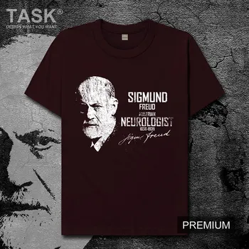

Celebrity Sigmund Freud Austria Psychoanalyst psychologist Short sleeve clothes new Tops t shirt mens cotton summer Casual 01