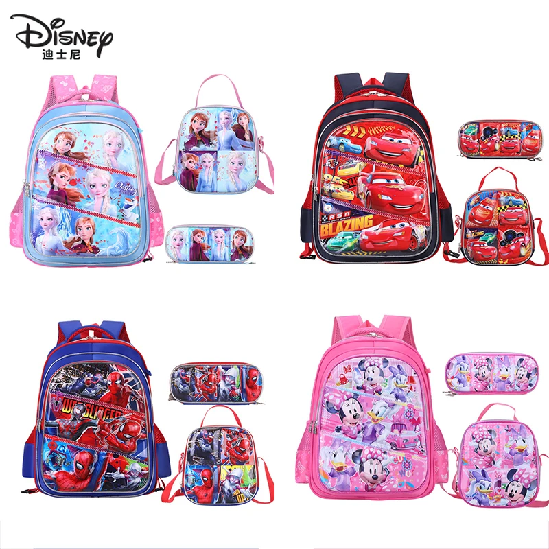Backpack Frozen Spiderman Cars 