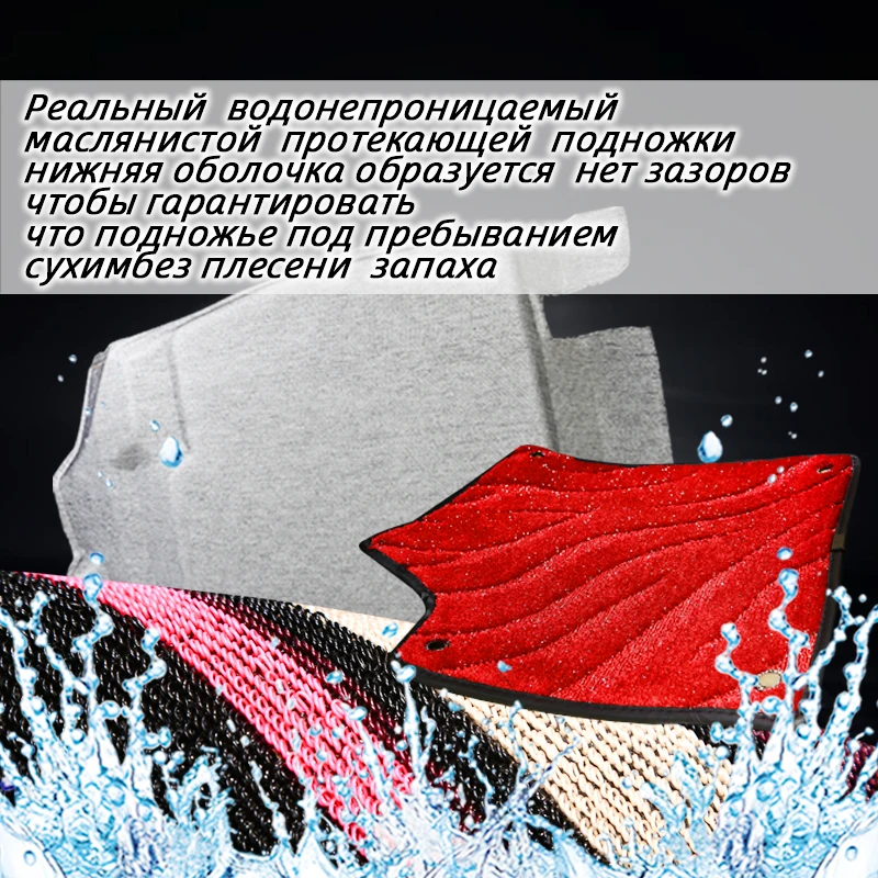 Boost автомобильные коврики для Nissan Murano Qashqai March Safari Patrdl Terrand Wingroad водонепроницаемые автомобильные накладки
