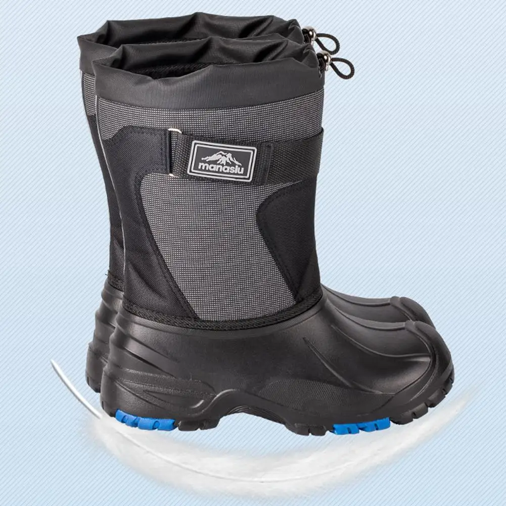 Мужские зимние Утепленные ботинки с монстрами, зимние водонепроницаемые Нескользящие ботинки для рыбалки, активного отдыха