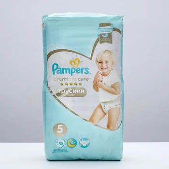 

PAMPERS Premium Care Pants 5 Junior (12-17 kg), 52 pcs. 1543939