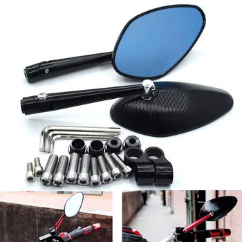 

New Universal motorcycle rearview mirror CNC aluminum alloy 8mm 10mm For Yamaha YZF600R YZF750 YZF1000 R XJR1300 FJR1300 XTZ1200