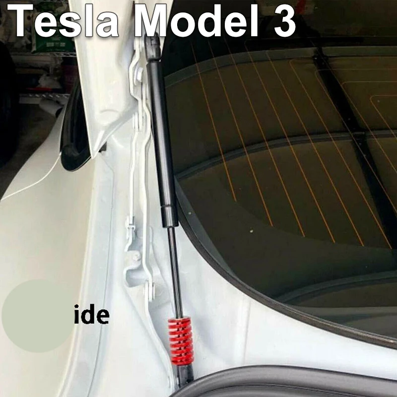 

1 Pair Car Rear Tailgate Boot Gas Struts Support For Tesla Model 3 Car ACCESSORIES