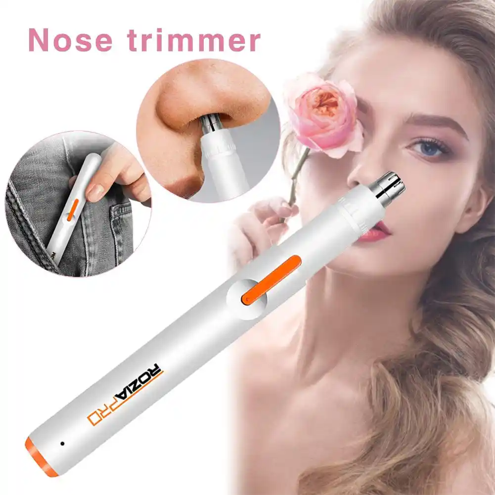 female nose trimmer