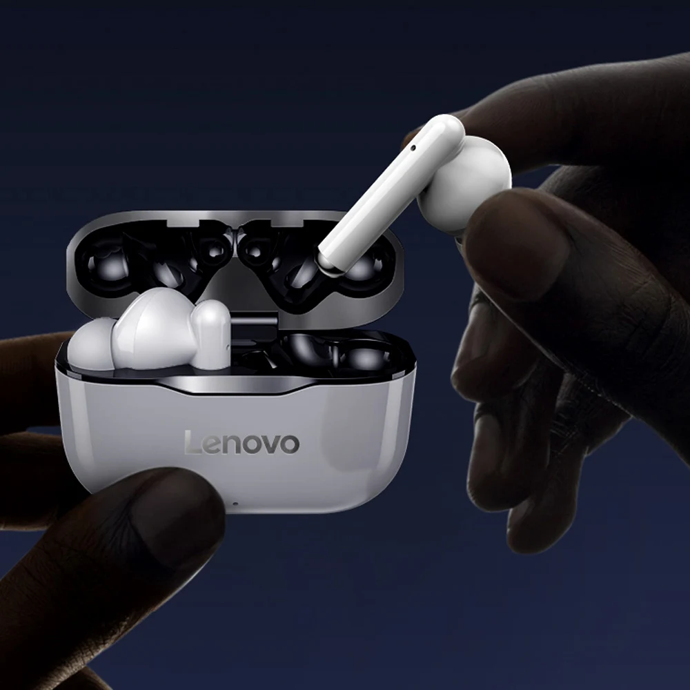 Наушники Lenovo LivePods LP1 True Wireless BT 5 0 с сенсорным управлением двойной хост TWS гарнитура