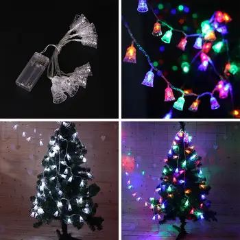 

LED Bell Light String Lamp Fairy Lights Christmas Decoration Holiday Lighting